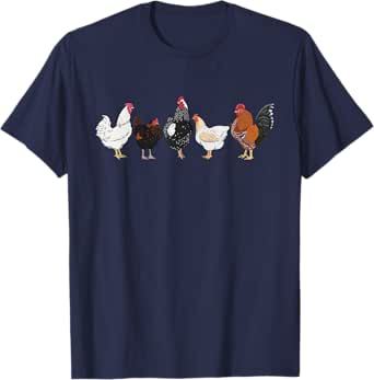 farm chickens - chicken lover poultry owner rancher farmer t-shirt